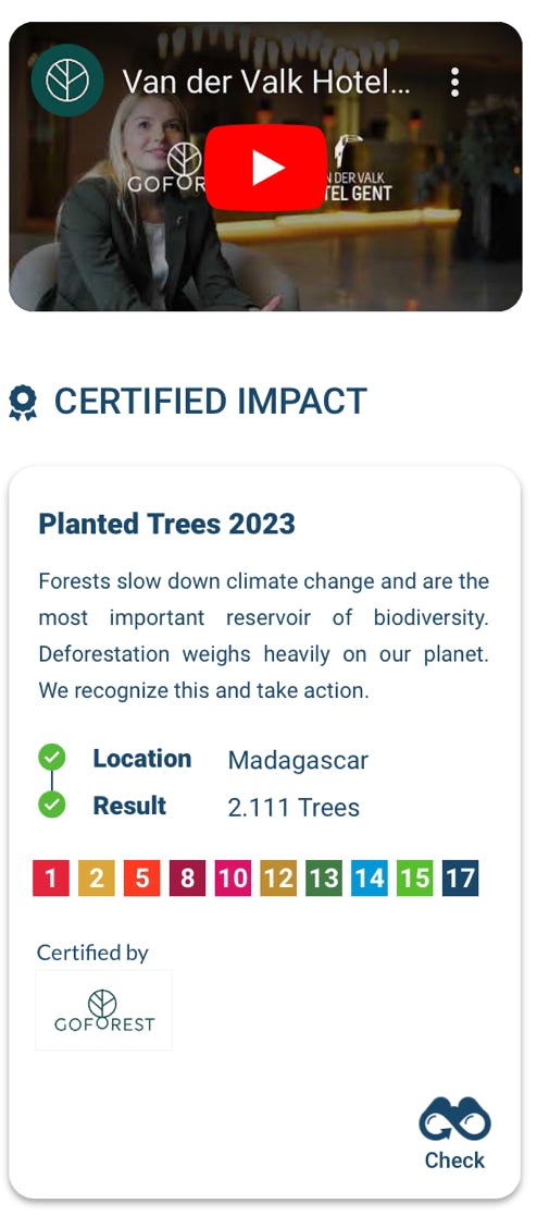 Certified Sustainable Impact