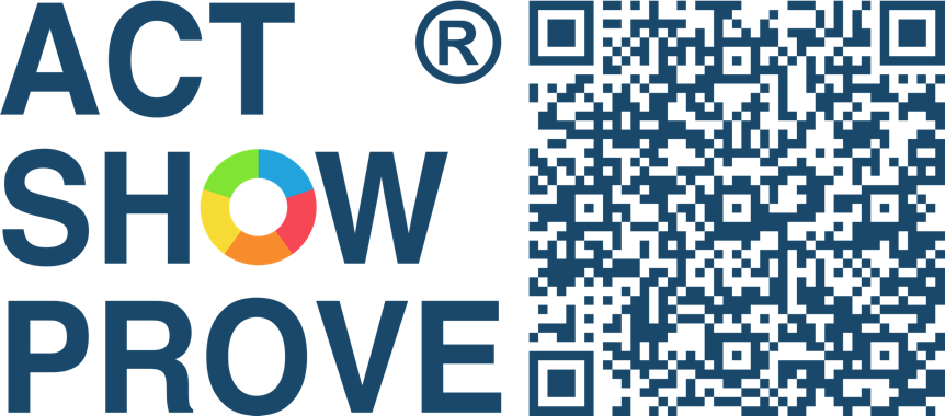 Beeld van de ACT SHOW PROVE QR code